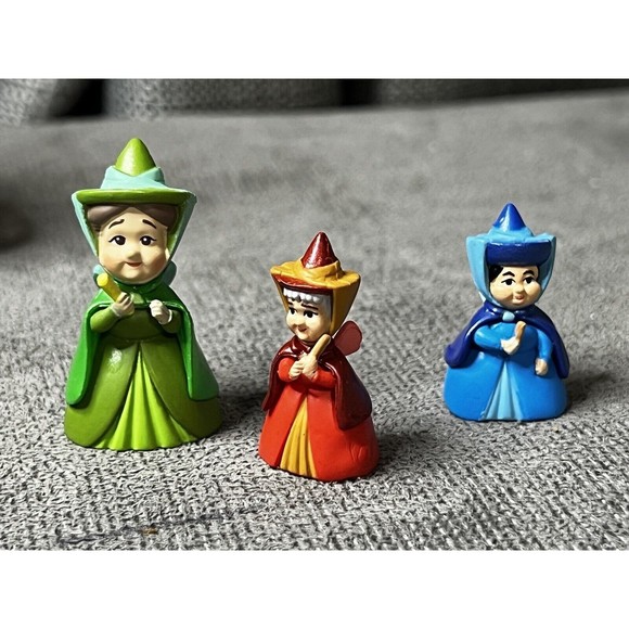 Disney Animators Littles Aurora Cottage Play Set Sleeping Beauty - Picture 16 of 16